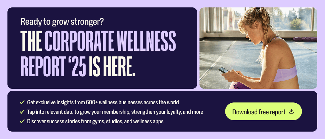 Download Wellhub’s 2025 report to unlock insights from 600+ wellness businesses and grow your studio with data-driven strategies.
